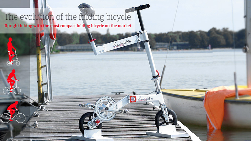 Illustration for article titled The World's Smallest Folding Bike Can Fit Inside Carry-On Luggage
